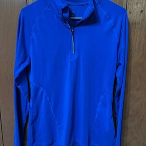 Women’s Champion Royal Blue Athletic Top With Thumb hole